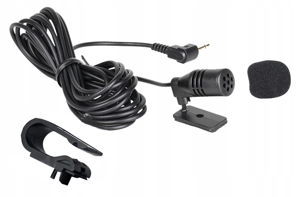 AUTOMIKROFÓN PRE RÁDIO S KLIPOM 2,5 METRA